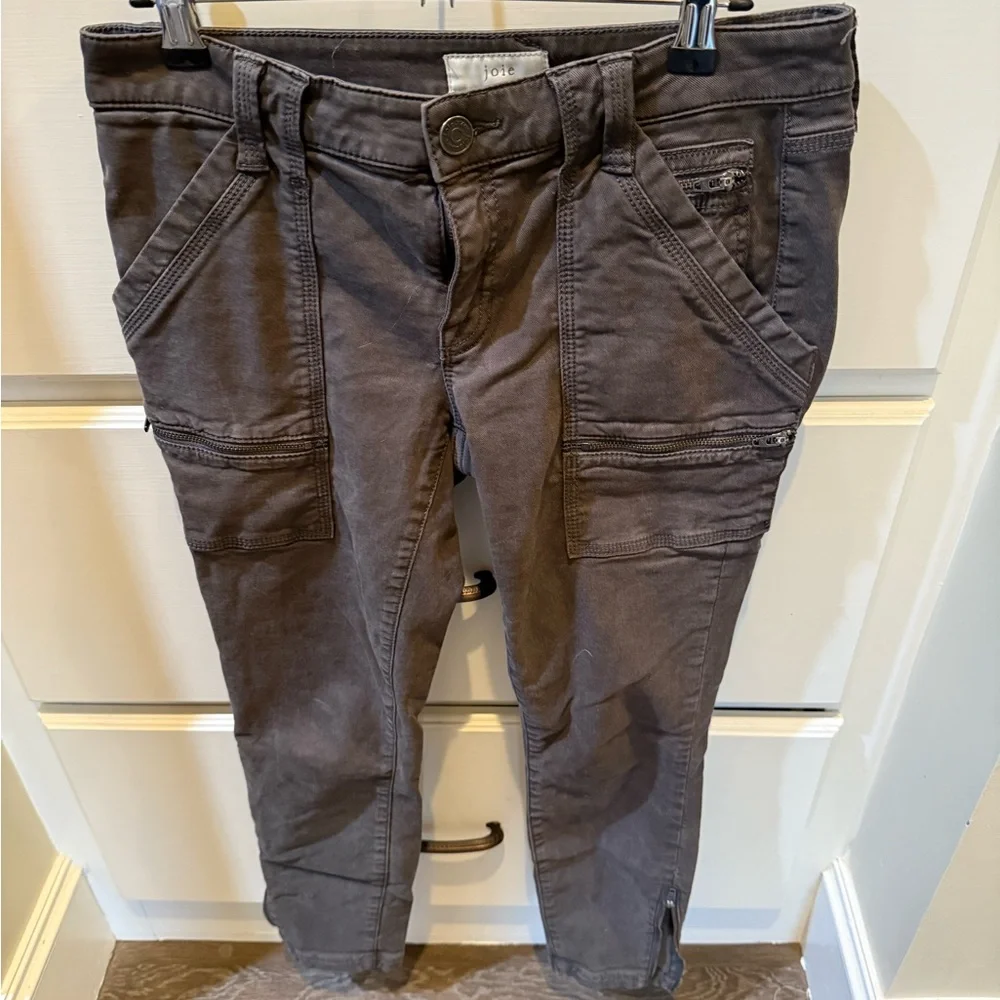 Joie Gray Skinny Jeans for Women - Picture 2 of 3
